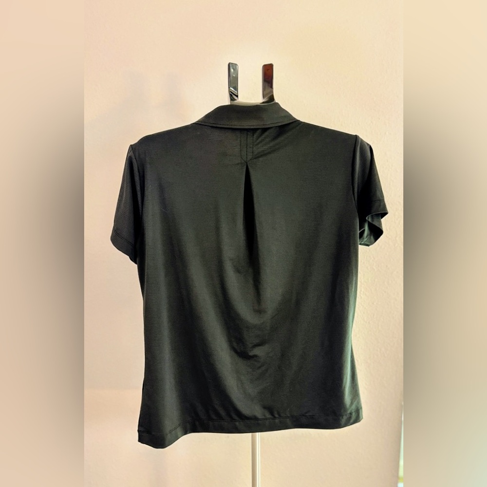 Nike Golf Women's Large Black Dri-FIT Polo Shirt Dragonberry Embroidered - Picture 2 of 10